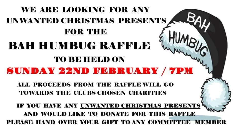 BAH HUMBUG RAFFLE