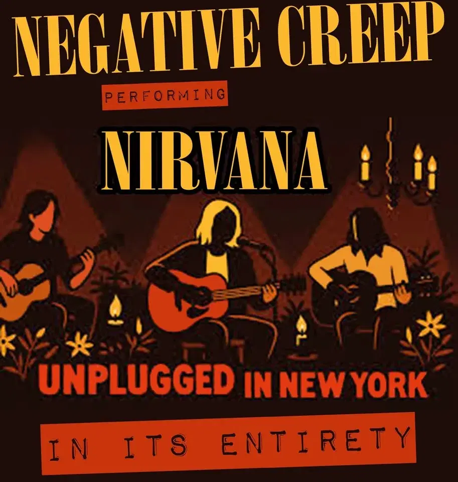 Negative Creep Performing Nirvana Unplugged in New York