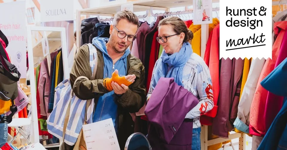 kunst & design markt Nürnberg: 18.–19.04.26 💛