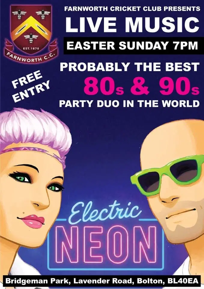 Electric Neon live at FCC (Easter Sunday)