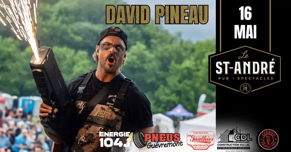David Pineau au St-André