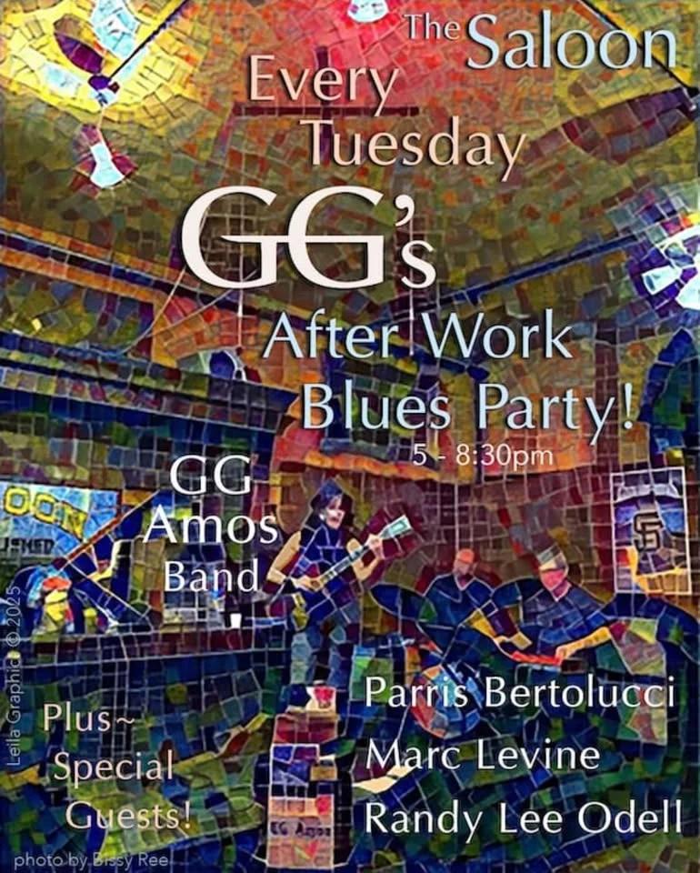 GG Amos' Tuesday After Work Blues Party!