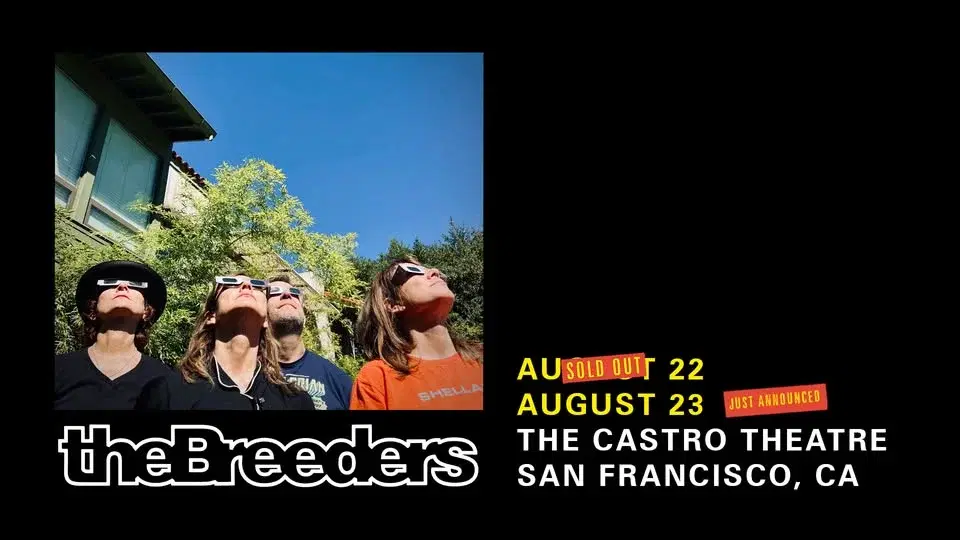 The Breeders at The Castro - Two Nights!
