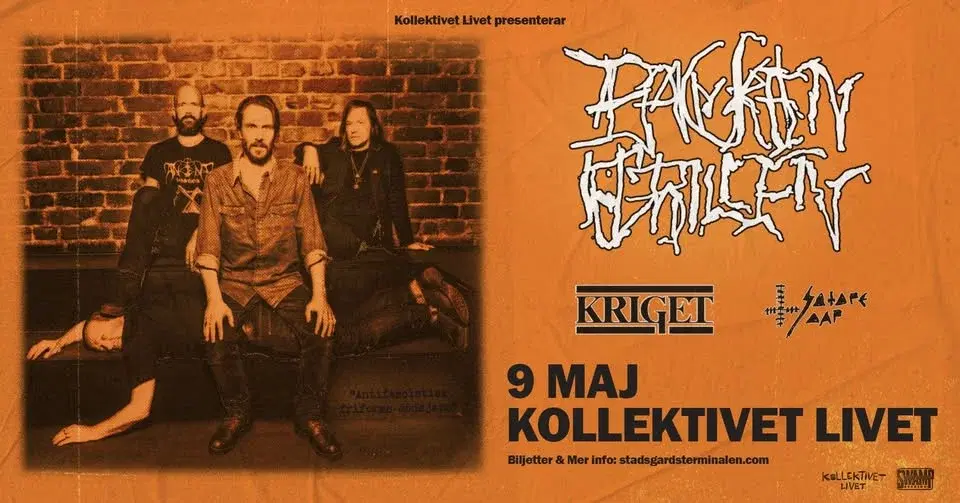 Backengrillen + Kriget + Isotope Soap | Live på Kollektivet Livet