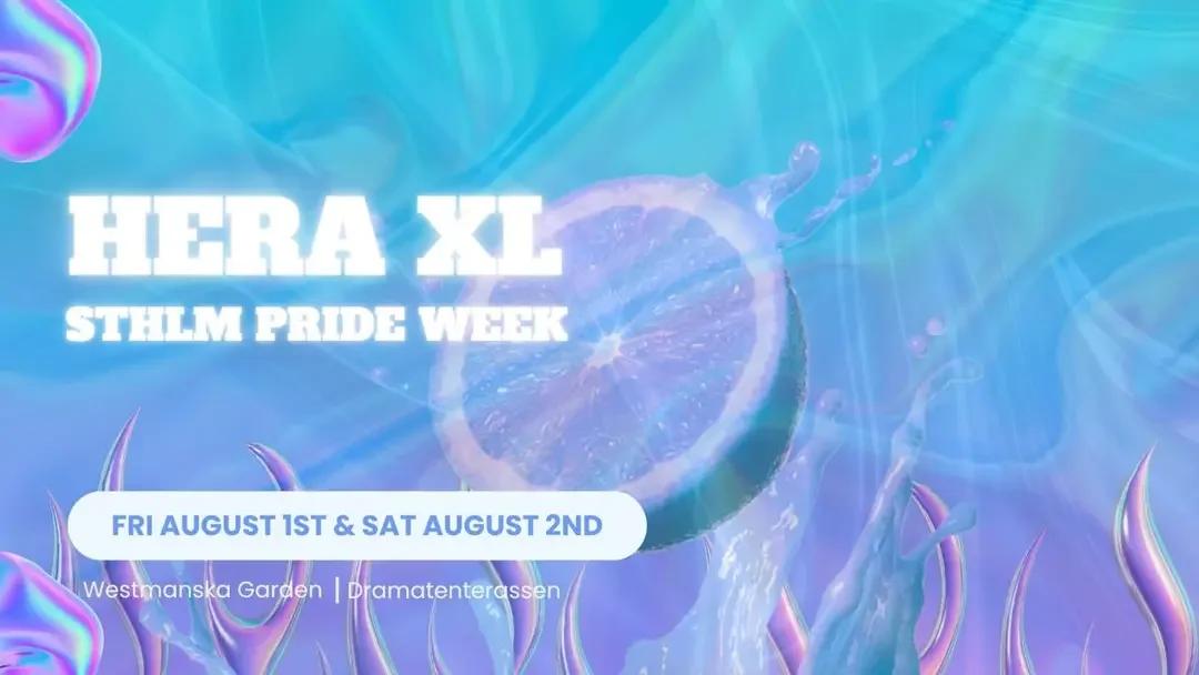 HERA <3 STHLM PRIDE 2025 đłïžâđđ