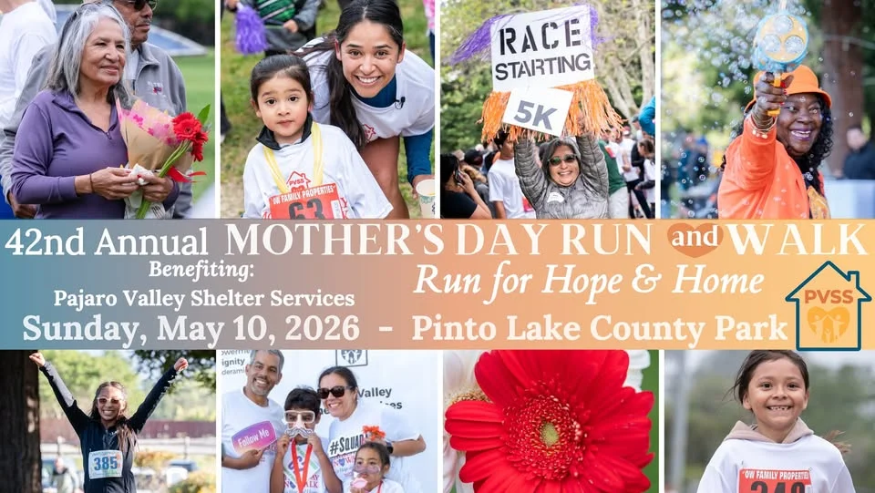42nd Annual Mother's Day Run & Walk - Benefiting Pajaro Valley Shelter Services