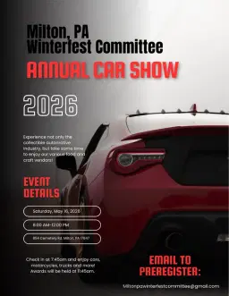 Milton, PA Winterfest Car Show