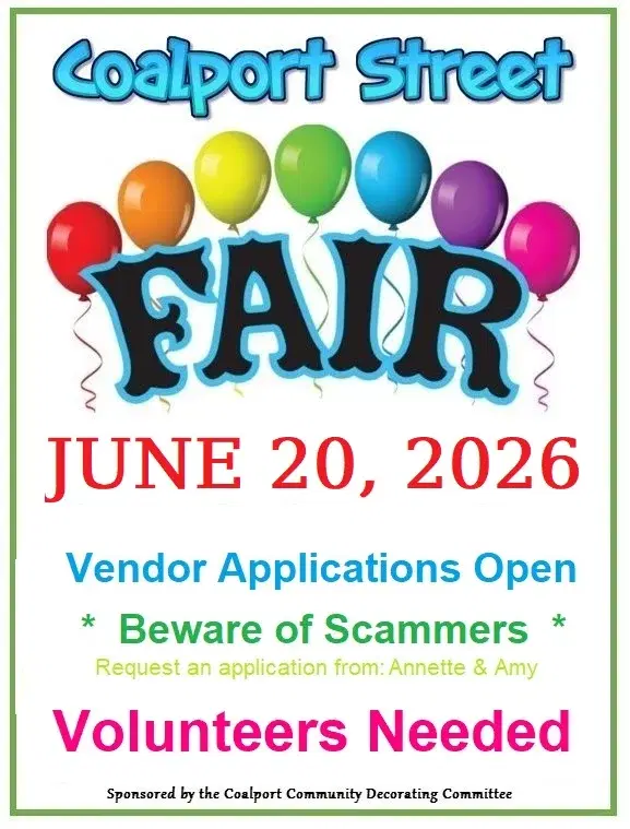 2026 Coalport Street Fair