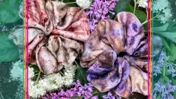 Kreativt Kafé - växtfärgning med midsommarblomster