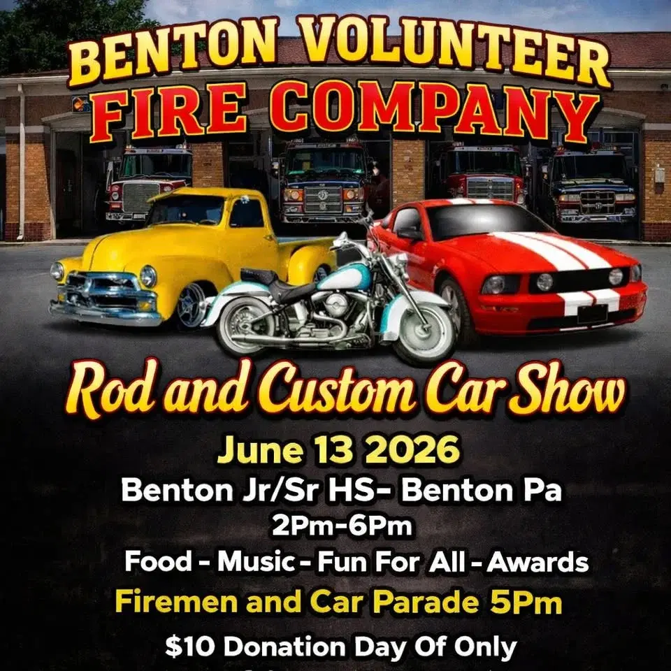 Benton Volunteer Fire Company Rod and Custom Car Show