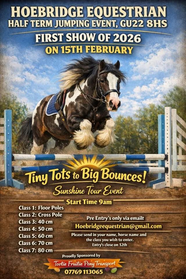 Hoebridge jumping event
