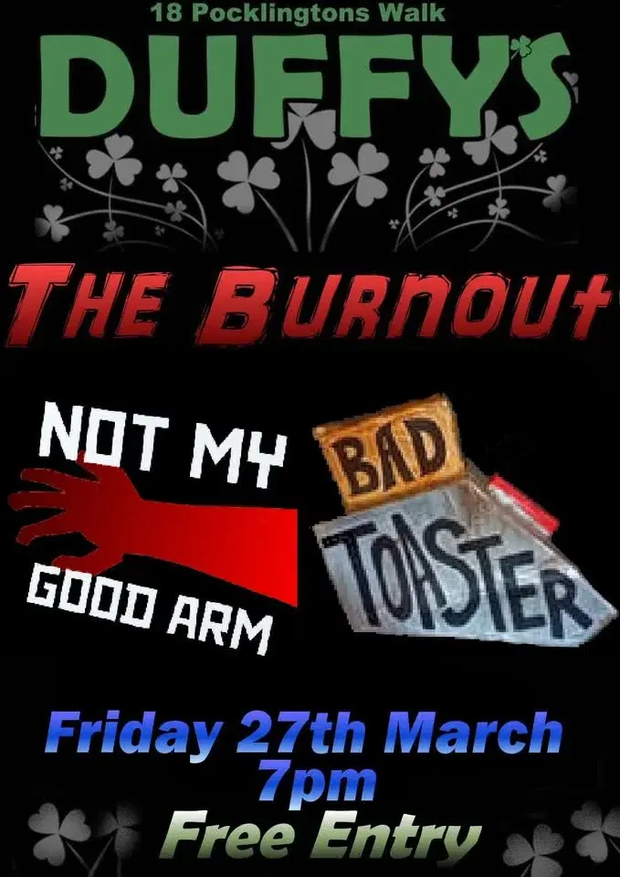 The Burnout + NMGA + Bad Toaster