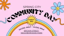Spring City Community Day