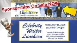 Celebrity Waiter Luncheon