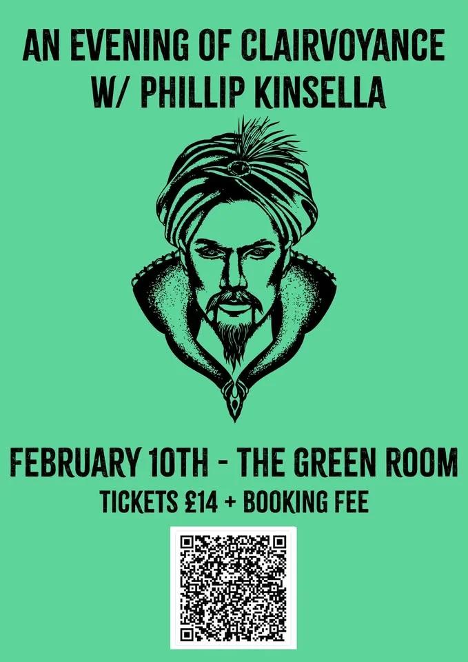 An Intimate Evening of Clairvoyance with Award Winner Philip Kinsella at The Green Room