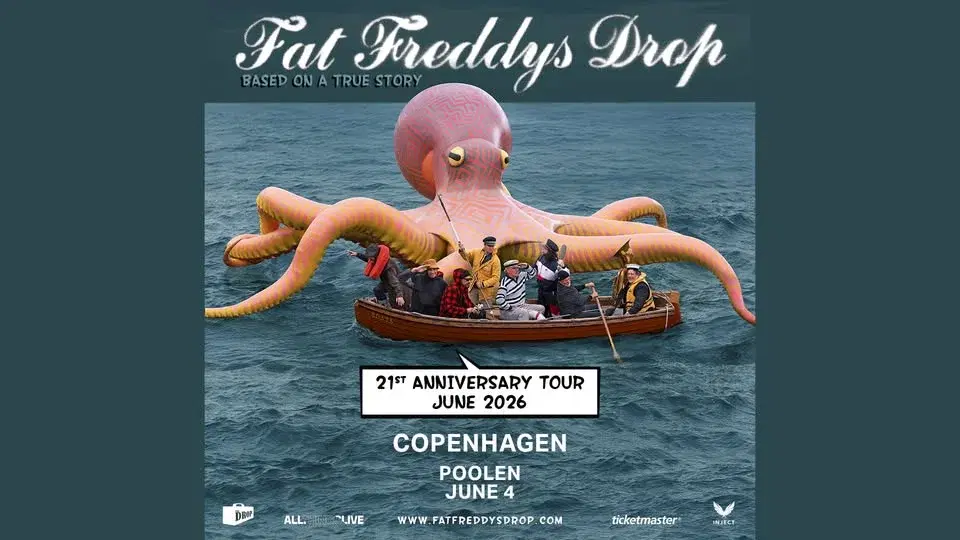 Fat Freddy’s Drop: Based On A True Story 21st Anniversary Tour 2026 - Poolen