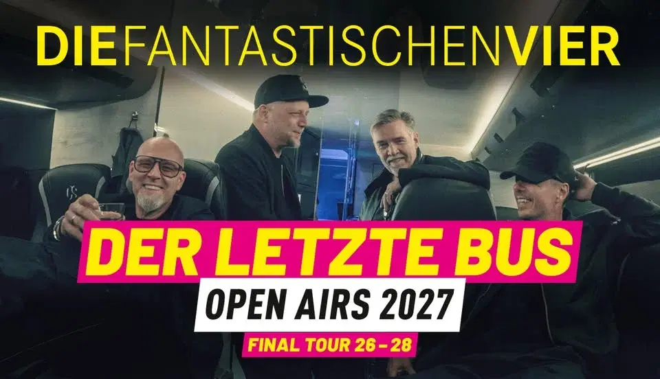 Die Fantastischen Vier - Der letzte Bus - Sommer Open Airs 2027 | St. Goarshausen