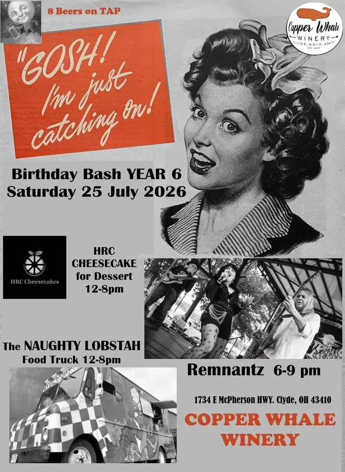 Copper Whale WInery & Pub "Birthday Bash"