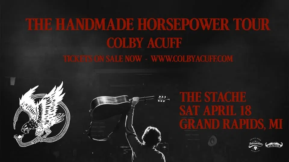 Colby Acuff - The Handmade Horsepower Tour at The Stache - Grand Rapids, MI