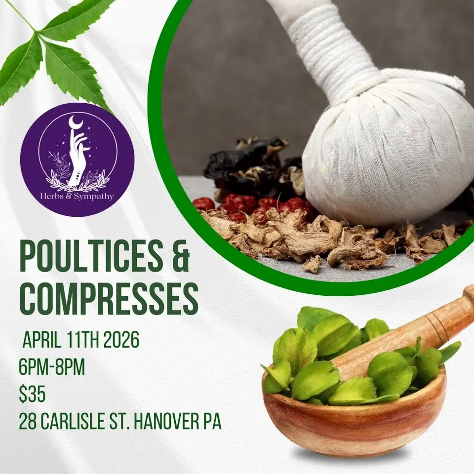 Poultices & Compresses with Herbs & Sympathy