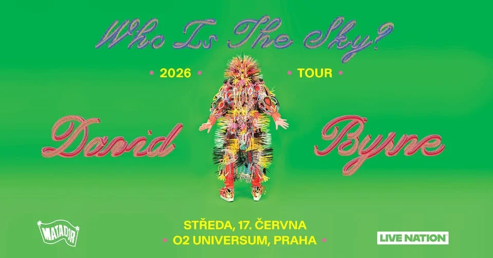 David Byrne: Who Is The Sky? 2026 Tour | Praha
