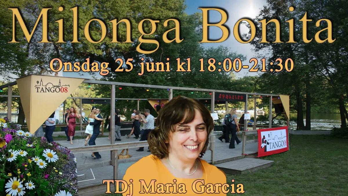 đ Milonga Bonita med TDj Maria Garcia đ¶