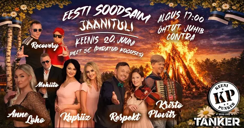 Eesti Soodsaim Jaanipidu Keenis 2026