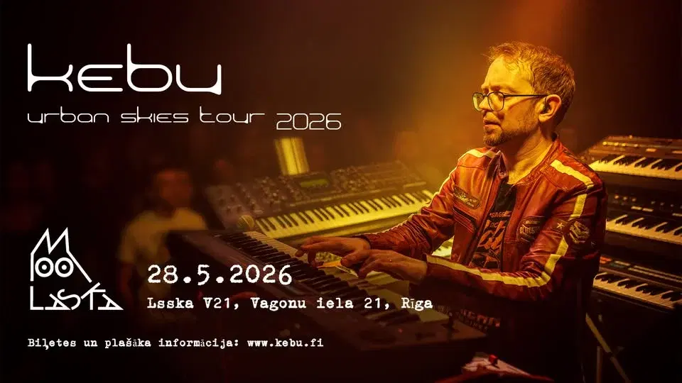 Kebu - Urban Skies Tour 2026 - Riga