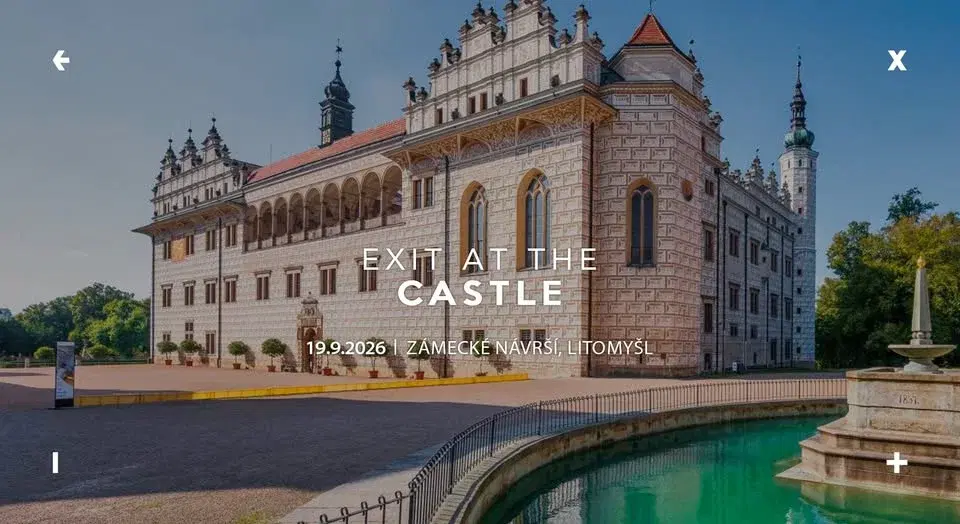 EXIT At The Castle → Zámecké návrší Litomyšl | 19.9.2026