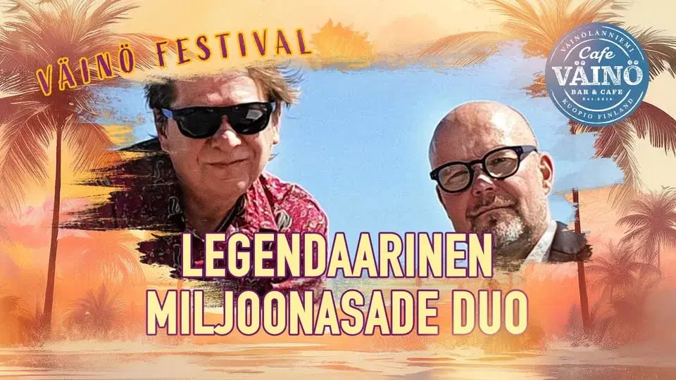 Väinö Festival 2026 Proundly Presents: J. Karjalainen & Miljoonasade Duo