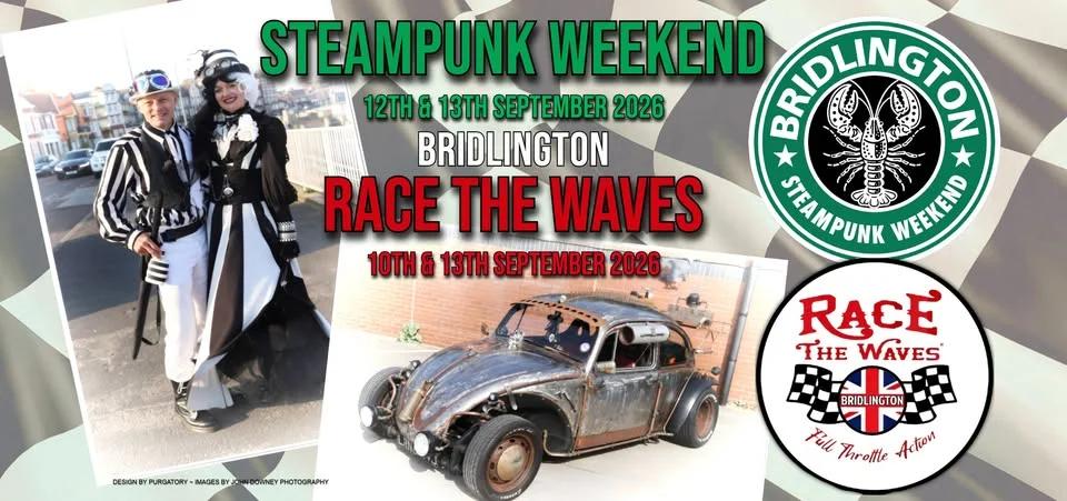 Bridlington Steampunk & Race The Waves Weekend