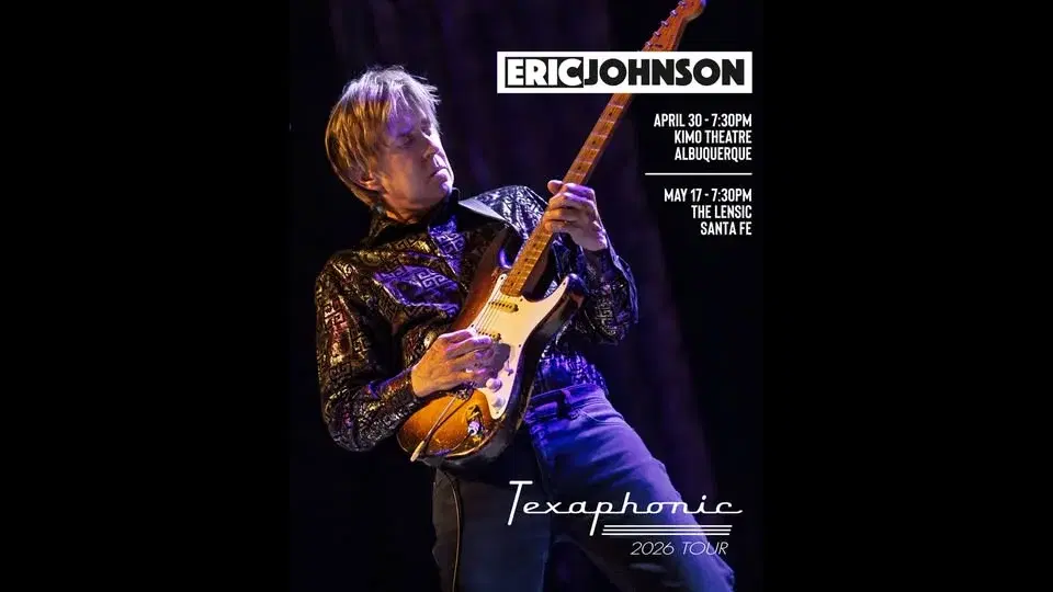 Eric Johnson brings the Texaphonic Tour 2026 to New Mexico