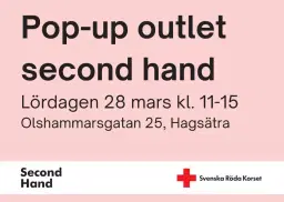 Pop-up outlet second hand Hagsätra