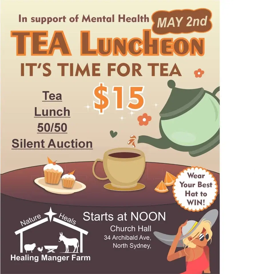 Tea Luncheon for Mental Health