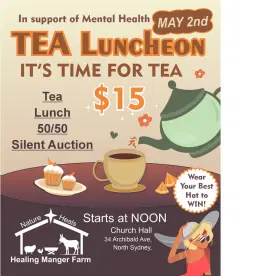Tea Luncheon for Mental Health