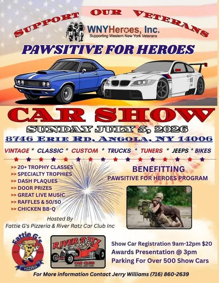 Pawsitive For Heroes Car Show