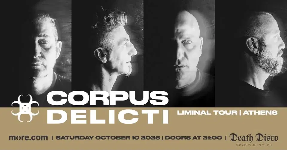 Corpus Delicti (FR) Live in Athens | Saturday October 10 | Death Disco