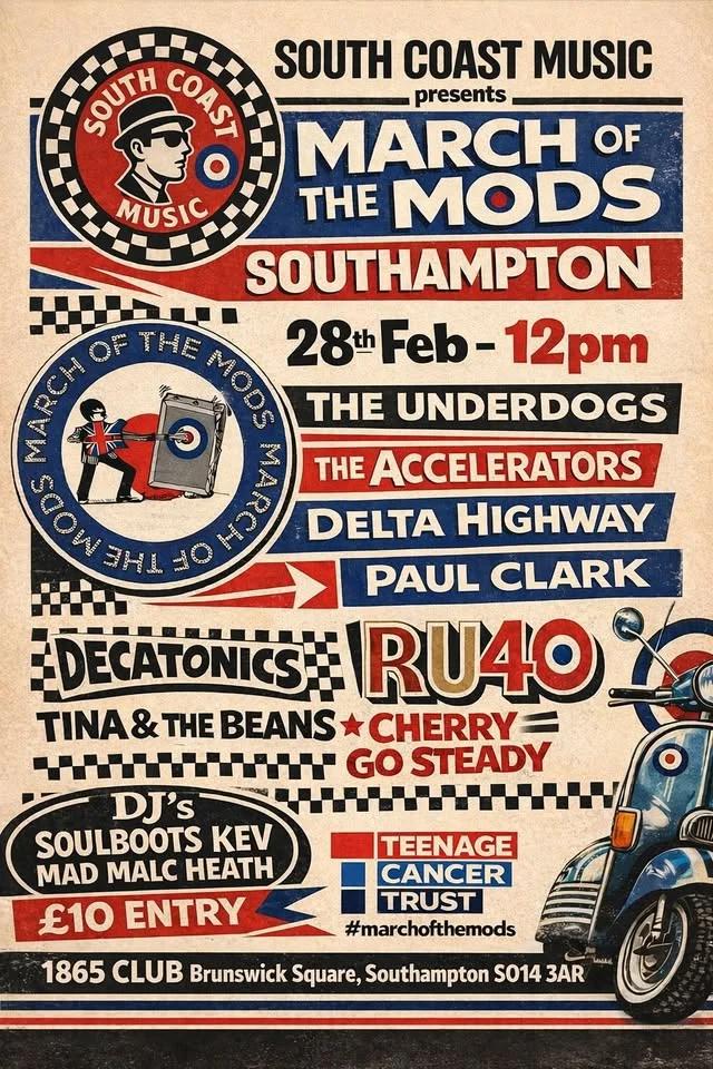 March of the Mods 2026 LIVE at The 1865