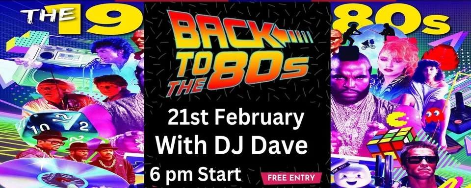 Back To The 80s Party Night