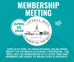 CHHS April 28, 2026, Monthly Membership Meeting