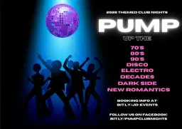 PUMP UP THE 80s - Club Night @ The Lawns / Taunton