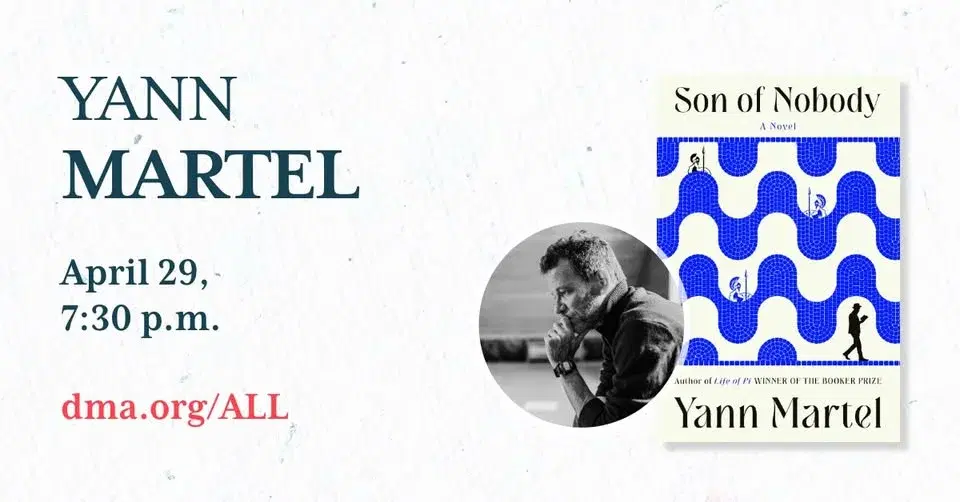Arts & Letters Live Presents: Yann Martel