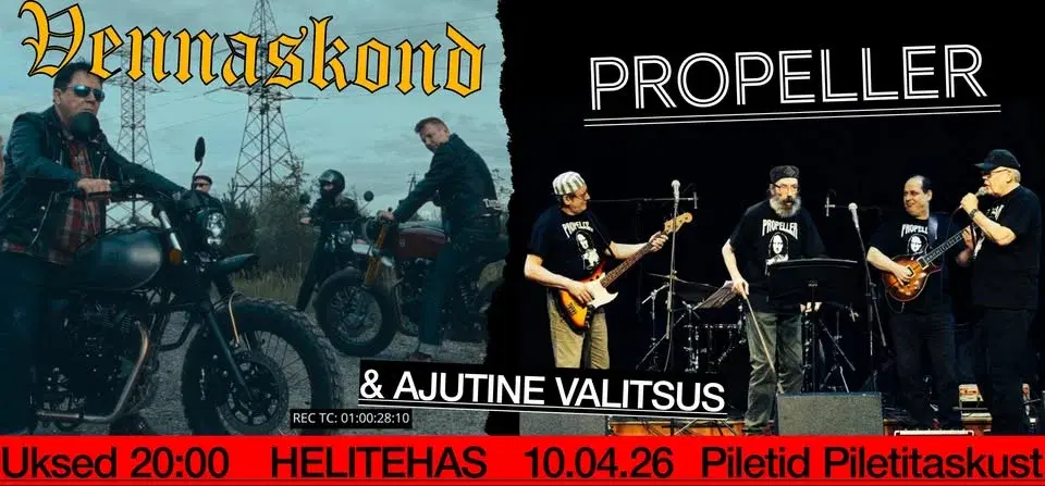 Ajutine valitsus, Propeller ja Vennaskond 10.04 Helitehases