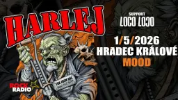 HARLEJ + LOCO LOCO I TAK JDEM DÁL TOUR 2026 - MOOD Hradec Králové