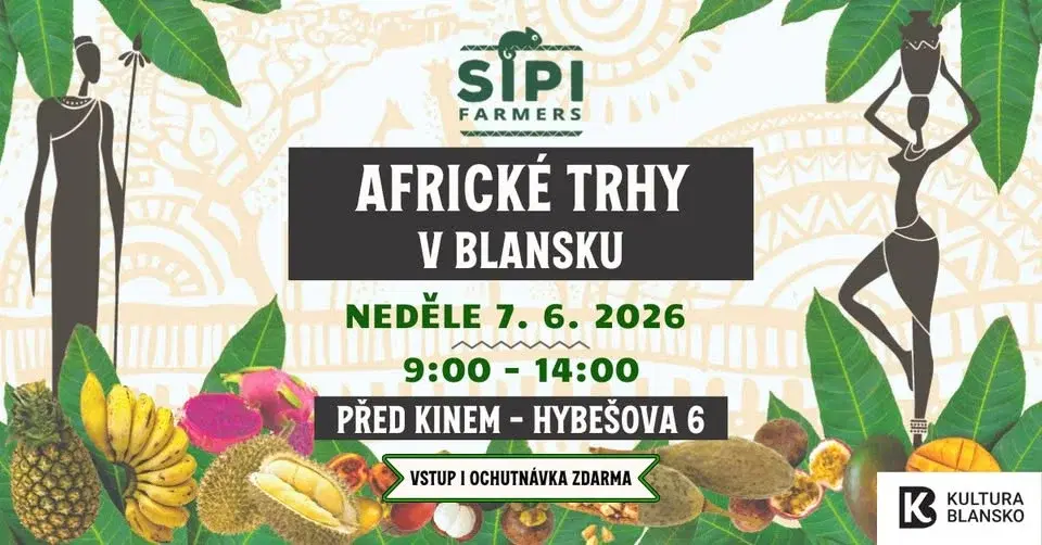 🌴Africké trhy v Blansku