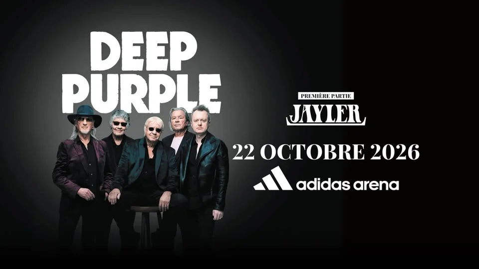 DEEP PURPLE | PARIS | adidas arena