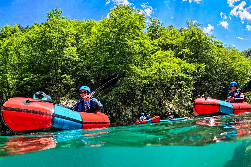 Montenegró - packraft expedíció a Tara-folyón