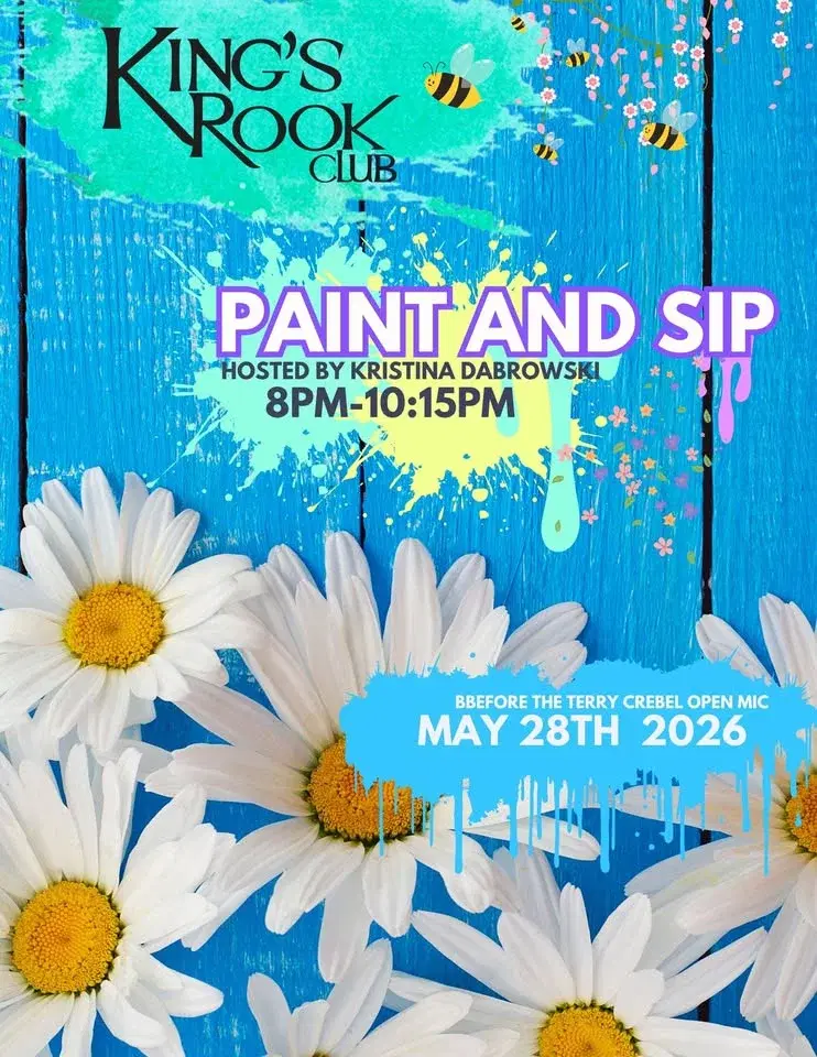 Spring Theme Paint and Sip! Hosted by Kristina Dabrowski