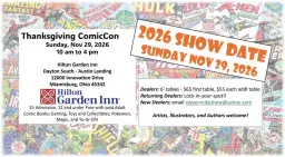 Thanksgiving ComicCon '26