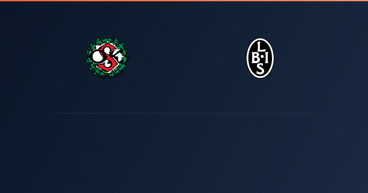 Örebro vs Landskrona